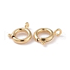 Eco-friendly Brass Spring Ring Clasps KK-D082-01B-G-2