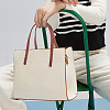   3 Pairs 3 Colors Cowhide Leather Sew On Bag Handles FIND-PH0010-62-3