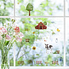8 Sheets 8 Styles PVC Waterproof Wall Stickers DIY-WH0345-063-5