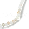 2mm Natural Pink Opal Faceted Round Beaded Stretch Bracelets for Women BJEW-JB10843-01-3