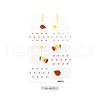 Avocados & Strawberries & Flowers Full Cover Nail Art Stickers MRMJ-T109-WSZ511-2