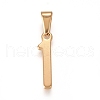 304 Stainless Steel Pendants STAS-L210-05H-G-1