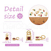 56Pcs 14 Style Brass Micro Pave Cubic Zirconia Charms ZIRC-PJ0001-04-11