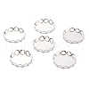 Non-Tarnish 304 Stainless Steel Cabochon Settings STAS-Y001-09E-P-1