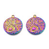 201 Stainless Steel Pendants STAS-N098-168M-3