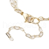 Natural Amethyst Chip Multi-Strand Bracelet Sets BJEW-JB10500-02-4