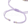 Adjustable Nylon Cord Braided Beads Bracelets BJEW-MZ00161-04-4