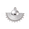 Non-Tarnish 304 Stainless Steel Pendants STAS-G287-15P-1