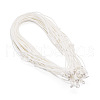 Eco-Friendly Korean Waxed Polyester Braided Adjustable Necklace Makings NJEW-TAC0015-02-2
