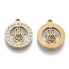 201 Stainless Steel Pendants STAS-N091-23G-2