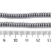 Electroplated Non-magnetic Hematite Beads Strands G-P571-B01-01E-4