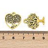 Tibetan Style Alloy Pendants FIND-M058-04AG-3