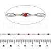 304 Stainless Steel Dapped Chains CHS-H036-01P-09-3