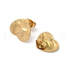 304 Stainless Steel Stud Earring Finding STAS-V015-31A-G-2