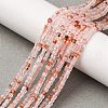 Natural Ferruginous Quartz Beads Strands G-B142-C01-2x2mm-1