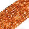 Natural Carnelian Beads Strands G-P573-A53-01-2