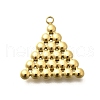 Ion Plating(IP) 304 Stainless Steel Pendants STAS-C115-01A-G-1
