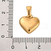 304 Stainless Steel Pendants STAS-P278-01B-G-1-3