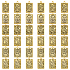 DICOSMETIC 36Pcs 6 Style Tibetan Style Alloy Pendants FIND-DC0003-82-1