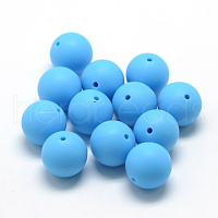 Wholesale Natural 10 ~ 13mm Silicone Beads Supplies Eco-friendly 