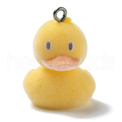 Resin Pendants RESI-Q007-01G-1