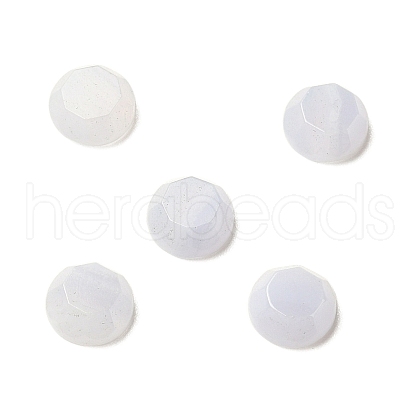 Natural Blue Lace Agate Cabochons G-B146-01B-1