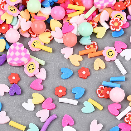 Handmade Polymer Clay Cabochons CLAY-N013-14-1