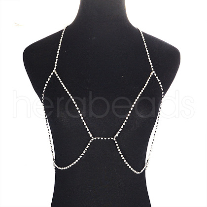 Alloy Rhinestone Claw Body Chains WGD34CE-11-1