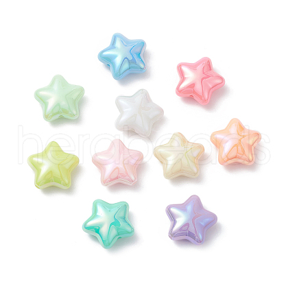 UV Plating Acrylic Beads PACR-R249-05-1