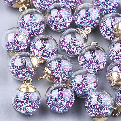 Glass Ball Pendants X-GLAA-T003-03A-1