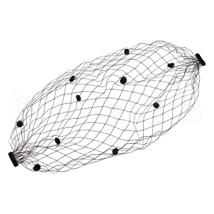 Nylon Fascinator Mesh Face Veil OHAR-WH0034-09A-01-1