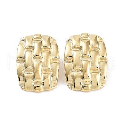 304 Stainless Steel Stud Earrings EJEW-P245-17G-1