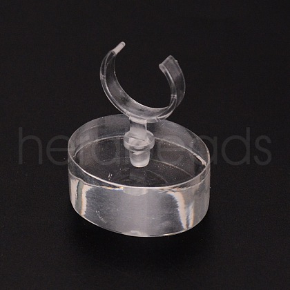 Transparent Acrylic Ring Display Rack AJEW-WH0029-42-1