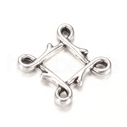 Tibetan Style Alloy Chandelier Components Links TIBE-Q064-22AS-RS-1