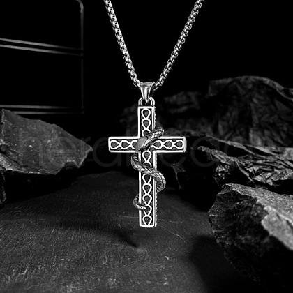 Stainless Steel Pendant Necklaces for Men FS-WG233B8-08-1
