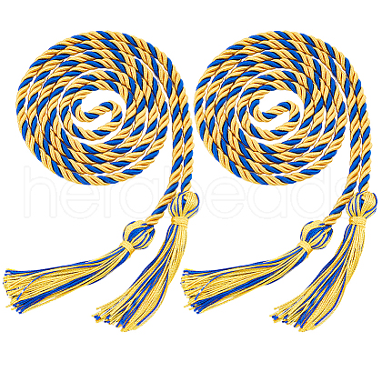 Polyester Graduation Honor Rope AJEW-WH0314-317B-1