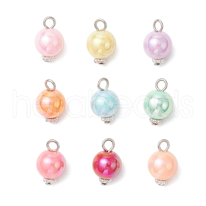 Opaque Acrylic Pendants PALLOY-JF03929-01-1