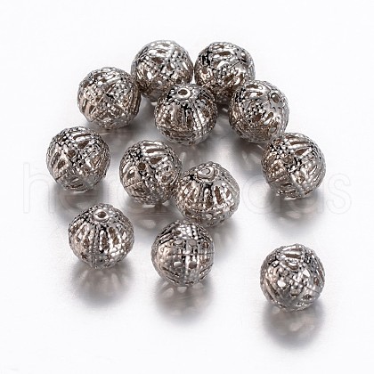 Brass Filigree Beads EC121-NF-1