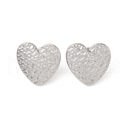 304 Stainless Steel Stud Earrings for Women EJEW-L272-029P-02-1