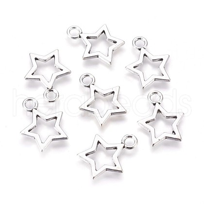 Tibetan Style Alloy Pendants TIBEP-A113347-AS-LF-1
