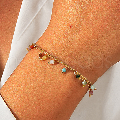 Bohemian Style Enamel Chain Bracelets TI8315-1