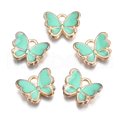 Alloy Enamel Charms ENAM-S121-070F-1