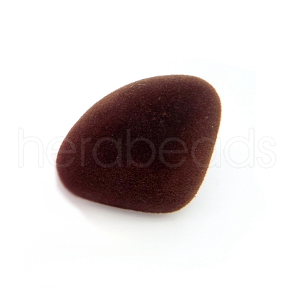 Triangle Velvet Craft Safety Screw Noses DOLL-PW0001-055-H03-1