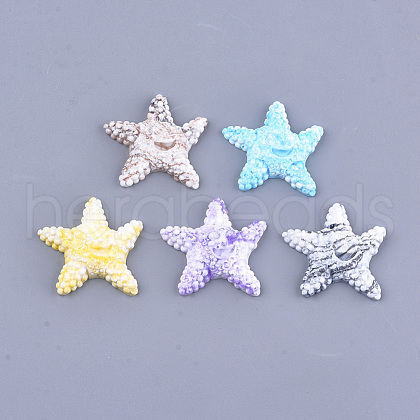 Resin Cabochons RESI-T033-02-1