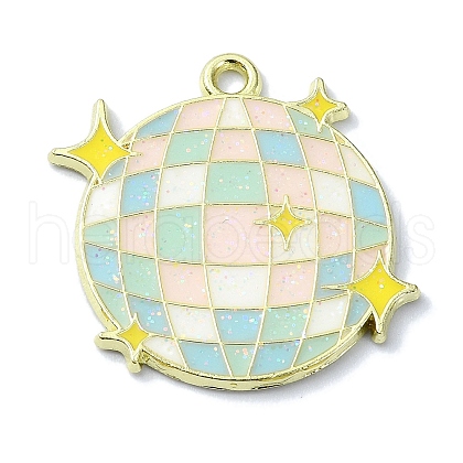 Alloy Enamel Pendants FIND-Q102-06D-1