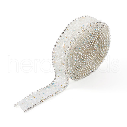 Beadthoven 2 Yards Hotfix Rhinestone Tape DIY-BT0001-33-1