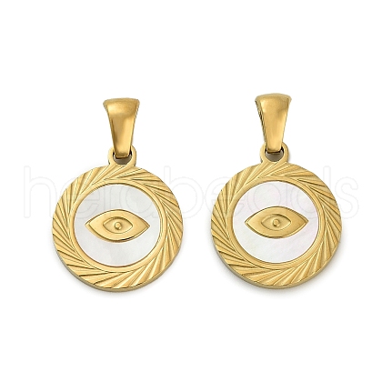 304 Stainless Steel Pendants STAS-A118-02D-G-1