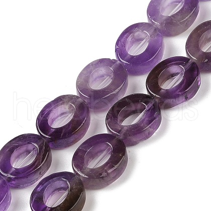Natural Amethyst Beads Strands G-M439-A06-01-1