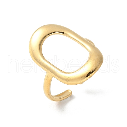 304 Stainless Steel Cuff Rings RJEW-S621-05A-G-1