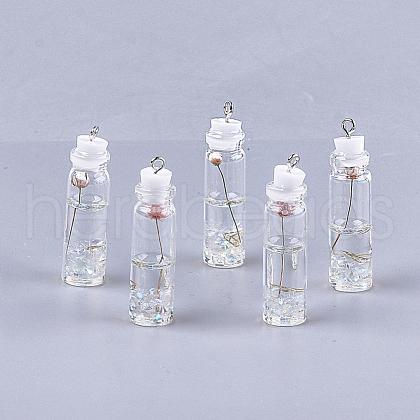 Glass Bottle Decorations GLAA-S181-03B-1
